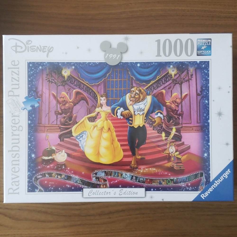 Beauty and the beast 1000 piece puzzle